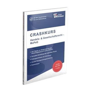 portada Crashkurs Handels- & Gesellschaftsrecht - Mopeg (en Alemán)