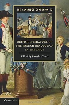 portada The Cambridge Companion to British Literature of the French Revolution in the 1790S Paperback (Cambridge Companions to Literature) (in English)