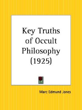 portada key truths of occult philosophy (en Inglés)