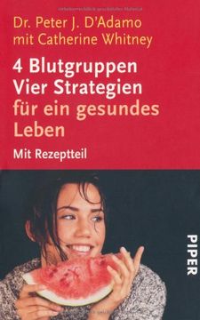 portada 4 Blutgruppen - Vier Strategien Fã¼R ein Gesundes Leben. (en Alemán)
