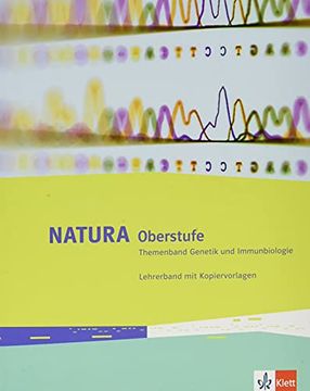 portada Natura Biologie Oberstufe Serviceband mit Kopiervorlagen zum Themenband Genetik und Immunbiologie mit Dvd-Rom Klassen 10-12 (G8), Klassen 11-13 (G9) (in German)