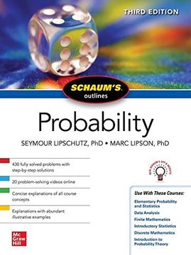 portada Schaum's Outline of Probability, Third Edition (en Inglés)