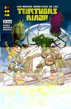 portada Las Nuevas Aventuras de las Tortugas Ninja Núm. 02