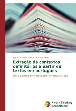 portada Extracao de Contextos Definitorios a Partir de Textos Em Portugues