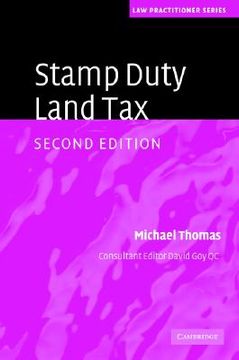 portada stamp duty land tax (en Inglés)