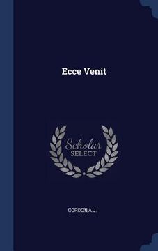 portada Ecce Venit (en Inglés)