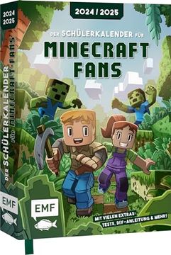 portada Der Sch? Lerkalender f? R Minecraft-Fans 2024/2025