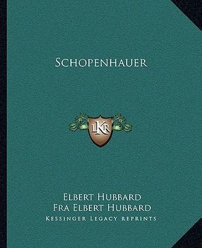 portada schopenhauer (in English)