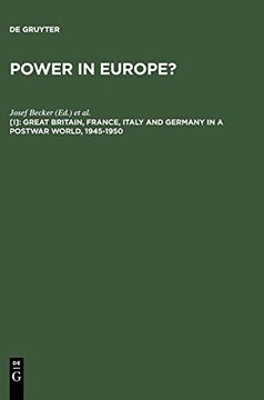 portada Great Britain, France, Italy and Germany in a Postwar World, 1945-1950 (v. 1) (en Inglés)