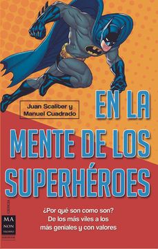 portada En La Mente de Los Superhéroes (en Inglés)