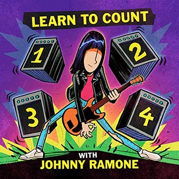 portada Learn to Count With Johnny Ramone Board Book (en Inglés)