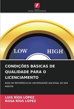 portada Condições Básicas de Qualidade Para o Licenciamento: Base de Referência na Universidade Nacional de san Martin (in Portuguese)