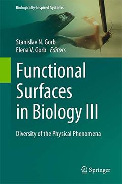 portada Functional Surfaces in Biology III: Diversity of the Physical Phenomena (in English)