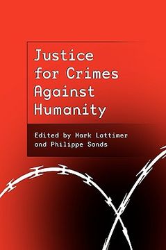 portada justice for crimes against humanity (en Inglés)