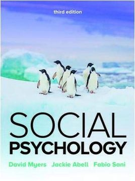 portada Social Psychology 3e (in English)