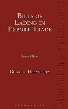 portada DeBattista on Bills of Lading in Commodities Trade (en Inglés)