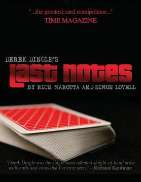 portada Derek Dingle's Last Notes (en Inglés)