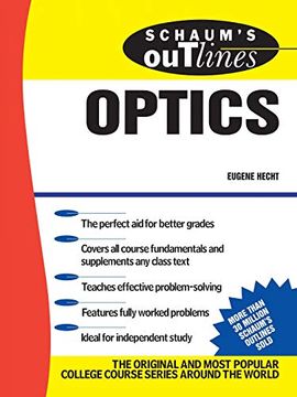 portada Schaum's Outline of Optics (Schaum's Outline Series) (in English)
