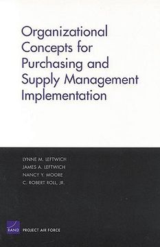 portada organizational concepts for purchasing and supply management implemantation (en Inglés)