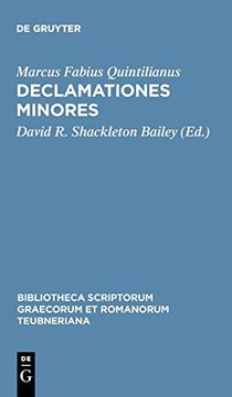 portada Declamationes Minores (Bibliotheca Teubneriana) (en Inglés)