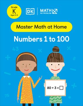 portada Math - no Problem! Numbers 1 to 100, Kindergarten Ages 5 to 6 (Master Math at Home) (en Inglés)