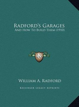 portada radford's garages: and how to build them (1910)