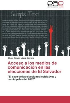 portada Acceso a Los Medios de Comunicacion En Las Elecciones de El Salvador