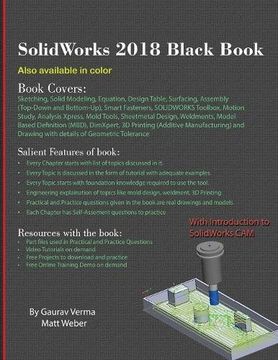 portada SolidWorks 2018 Black Book