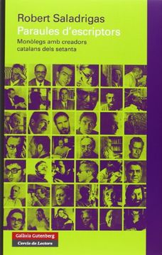 portada Paraules D'escriptors (Llibres en català) (en Catalá)