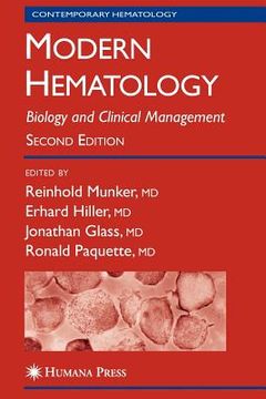 portada modern hematology: biology and clinical management (in English)