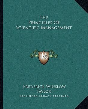 portada the principles of scientific management (en Inglés)