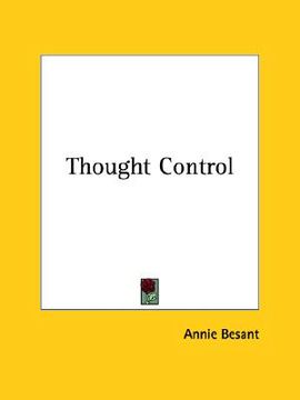 portada thought control (en Inglés)