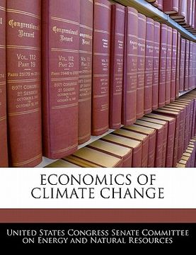 portada economics of climate change (en Inglés)