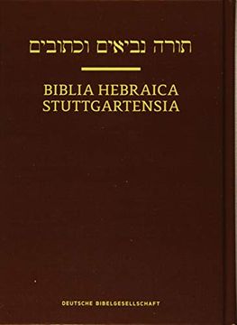 portada Biblia Hebraica Stuttgartensia: [Cartoné Estándar] (en Francés)