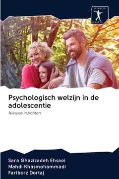 portada Psychologisch welzijn in de adolescentie