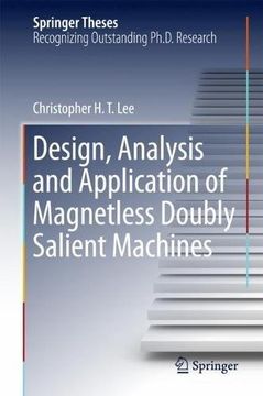 portada Design, Analysis and Application of Magnetless Doubly Salient Machines (Springer Theses)