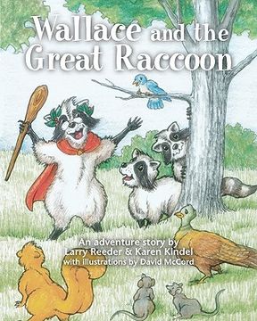 portada wallace and the great raccoon (en Inglés)