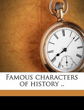 portada famous characters of history .. (en Inglés)