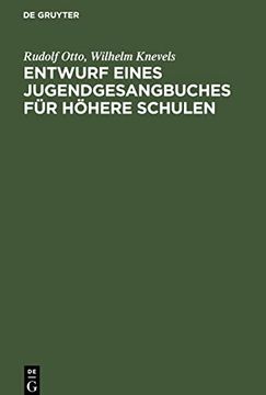 portada Entwurf Eines Jugendgesangbuches für Höhere Schulen (in German)