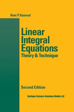portada Linear Integral Equations (en Inglés)