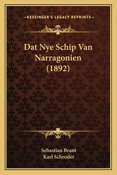 portada Dat Nye Schip Van Narragonien (1892) (in German)