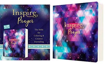portada Nlt Inspire Prayer Bible (Softcover): The Bible for Coloring & Creative Journaling (in English)