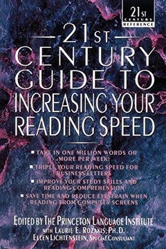 portada 21St Century Guide to Increasing Your Reading Speed (en Inglés)
