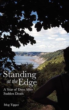 portada standing at the edge: a year of days after sudden death (en Inglés)