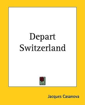 portada depart switzerland (in English)