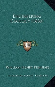 portada engineering geology (1880) (in English)