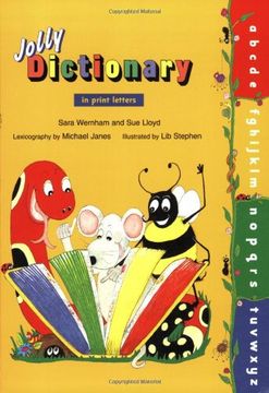 portada Jolly Dictionary in Print Letters (Jolly Grammer) (en Inglés)
