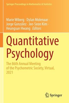 portada Quantitative Psychology: The 86th Annual Meeting of the Psychometric Society, Virtual, 2021 (en Inglés)