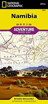 portada Namibia (National Geographic Adventure Map) (en Inglés)