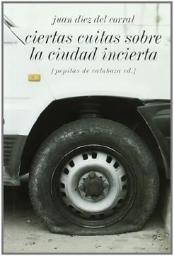 portada Ciertas Cuitas Sobre La Ciudad Incierta (in Spanish)